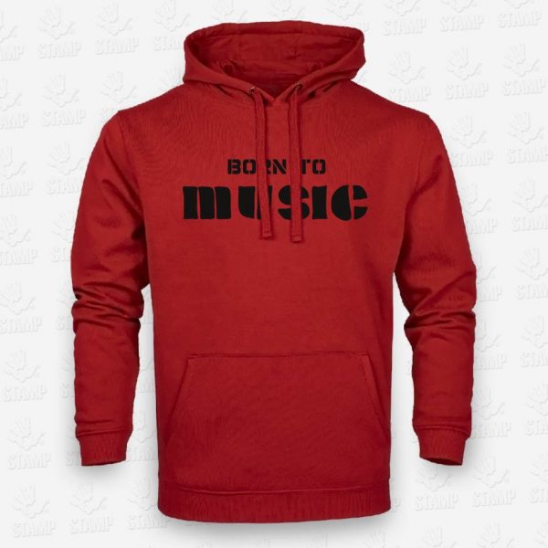 Hoodie Criança Born to Music – STAMP – Loja Online de T-shirts