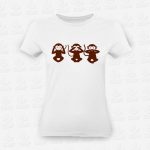 T-shirt Feminina Three Monkeys – STAMP – Loja Online