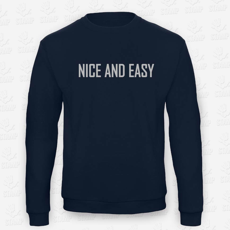 T-shirt Nice and Easy - Mensagens - Loja - STAMP