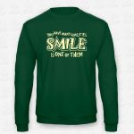 Sweatshirt Smile Qualities – STAMP – Loja Online de T-shirts