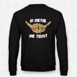 Sweatshirt Metal We Trust – STAMP – Loja Online de T-shirts