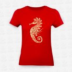 T-shirt Feminina Cavalo Marinho – STAMP – Loja Online