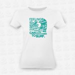 T-shirt Feminina Feelings like Waves – STAMP – Loja Online
