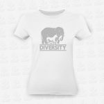 T-shirt Feminina Diversity – STAMP – Loja Online