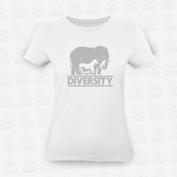 T-shirt Feminina Diversity – STAMP – Loja Online