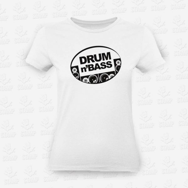 T-shirt Feminina Drum n' Bass – STAMP – Loja Online