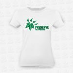 T-shirt Feminina Preserve the Living World – STAMP – Loja Online