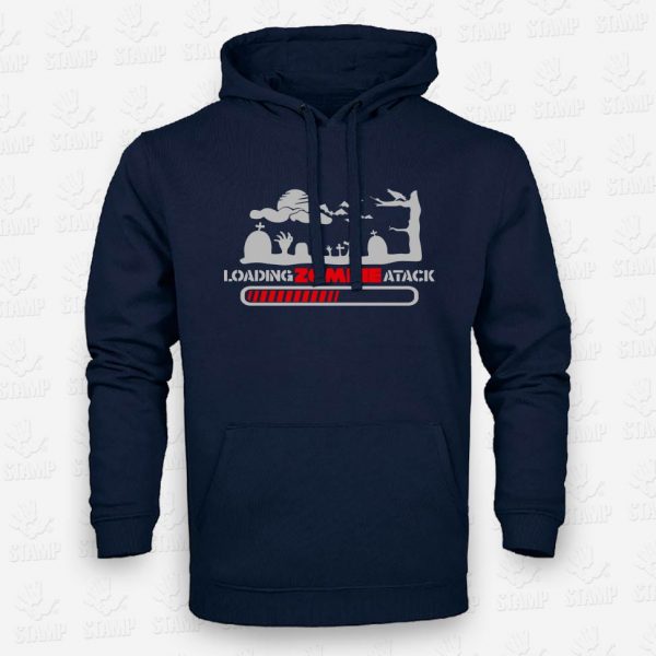 Hoodie Halloween Loading Zombie – STAMP – Loja Online de T-shirts