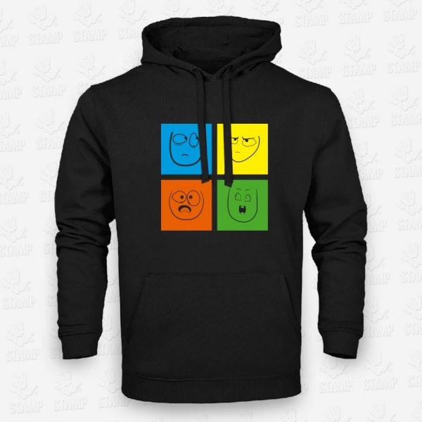Hoodie Criança Multifaces – STAMP – Loja Online de T-shirts