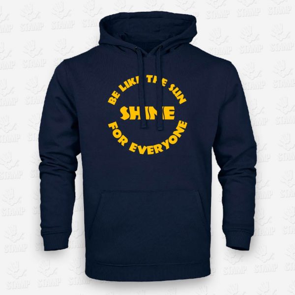 Hoodie Criança Be like the Sun - STAMP - Loja Online de T-shirts