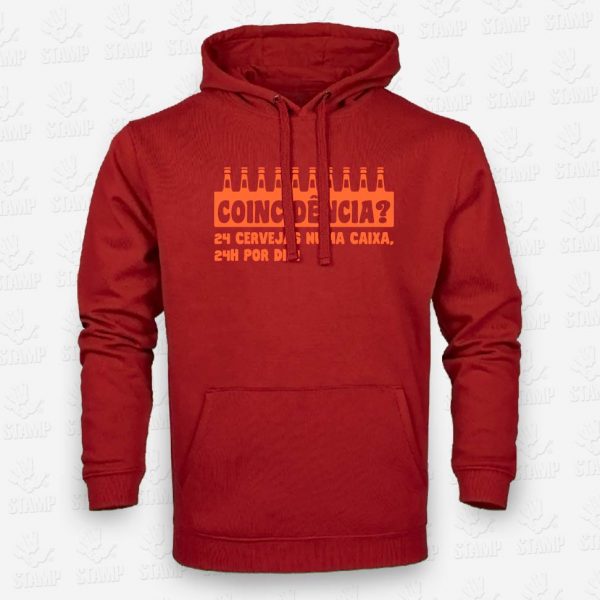 Hoddie 24h 24 cervejas – STAMP – Loja Online de T-shirts