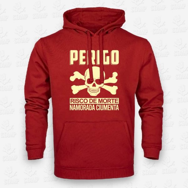 Hoodie Perigo Namorada Ciumenta – STAMP – Loja Online de T-shirts