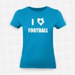 T-shirt Feminina I love Football – STAMP – Loja Online