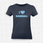 T-shirt Feminina I love Handball – STAMP – Loja Online