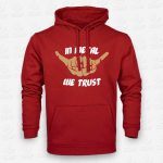 Hoodie Metal We Trust – STAMP – Loja Online de T-shirts
