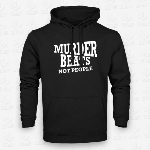Hoodie Murder Beats not People – STAMP – Loja Online de T-shirts