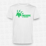T-shirt Criança Preserve the living world– STAMP – Loja Online