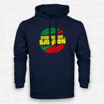 Hoodie Step out of Babylon – STAMP – Loja Online de T-shirts