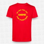 T-shirt Criança Be like the Sun - STAMP - Loja Online