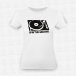 T-shirt Feminina Spin the Groove – STAMP – Loja Online