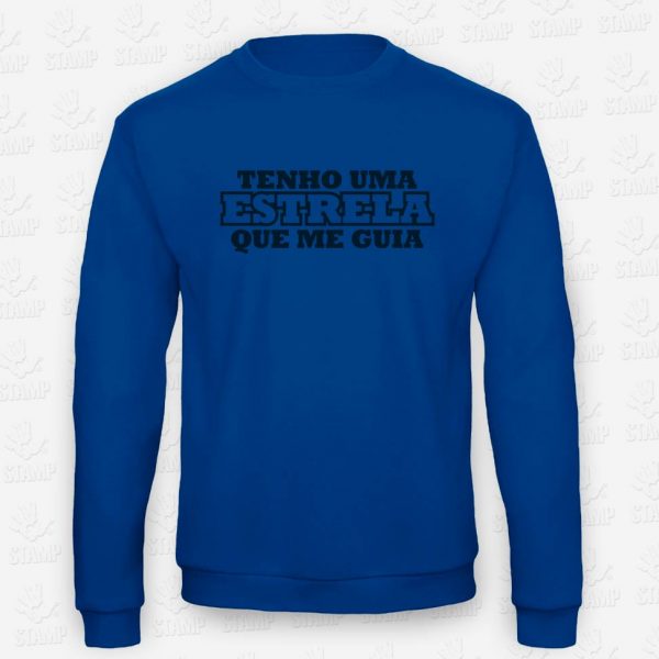 Sweatshirt Tenho uma Estrela Guia – STAMP – Loja Online de T-shirts