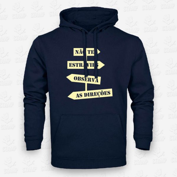 Hoodie Direções – STAMP – Loja Online de T-shirts