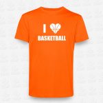 T-shirt I love Basketball – STAMP – Loja Online
