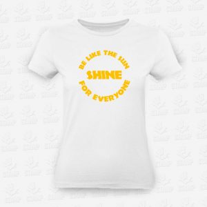 T-Shirt Feminina Be like the sun – STAMP – Loja Online