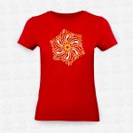 T-shirt Feminina Mandala Colorida – STAMP – Loja Online