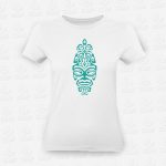 T-shirt Feminina Tiki Tribal Woman – STAMP – Loja Online