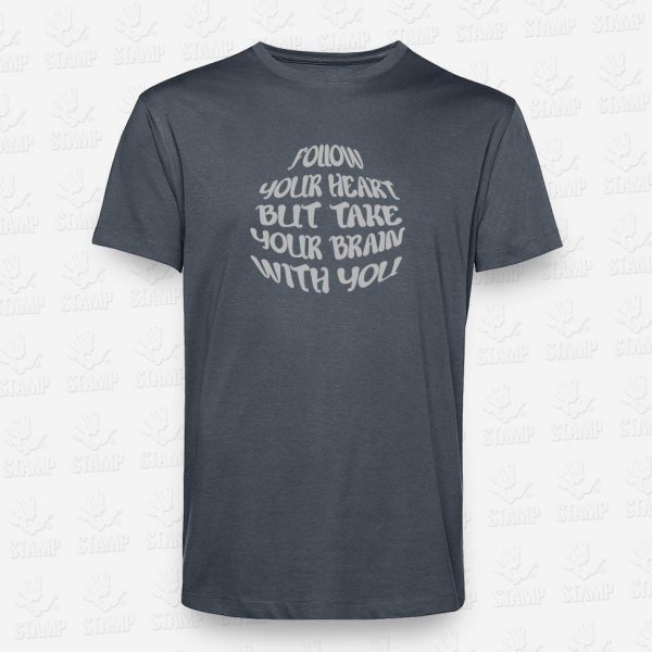 T-shirt Heart and Brain – STAMP – Loja Online