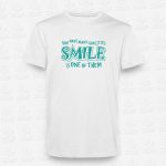 T-shirt Smile Qualities – STAMP – Loja Online