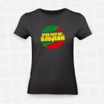 T-shirt Feminina Step out of Babylon – STAMP – Loja Online