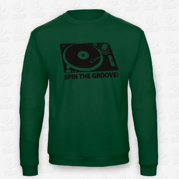 Sweatshirt Spin the Groove – STAMP – Loja Online de T-shirts