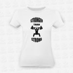 T-shirt Feminina Stronger than Strong – STAMP – Loja Online