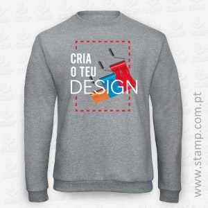 Personalização Online de Sweatshirts – STAMP – Loja Online de T-shirts