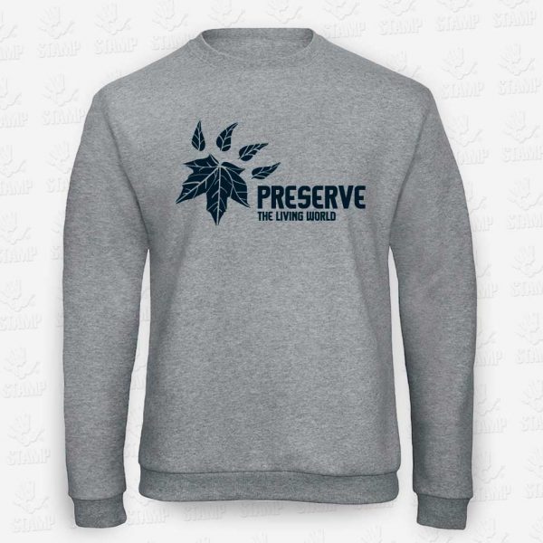 Sweatshirt Criança Preserve the living world– STAMP – Loja Online de T-shirts