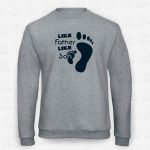 Sweatshirt Like father like son – STAMP – Loja Online de T-shirts