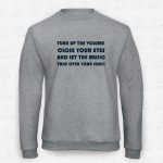 Sweatshirt Turn Up The Volume – STAMP – Loja Online de T-shirts