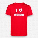 T-shirt Criança I love Football – STAMP – Loja Online