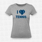 T-shirt Feminina I love Tennis – STAMP – Loja Online