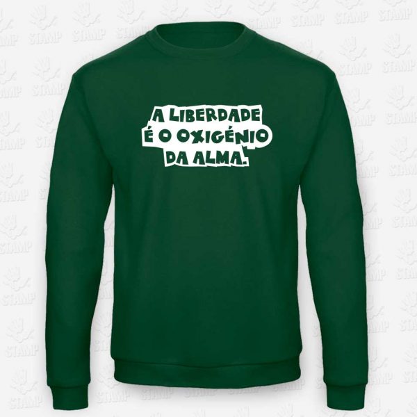 Sweatshirt Liberdade – STAMP – Loja Online de T-shirts