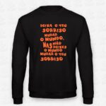 Sweatshirt Sorriso – STAMP – Loja Online de T-shirts