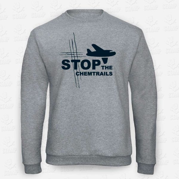 Sweatshirt Stop Chemtrails – STAMP – Loja Online de T-shirts