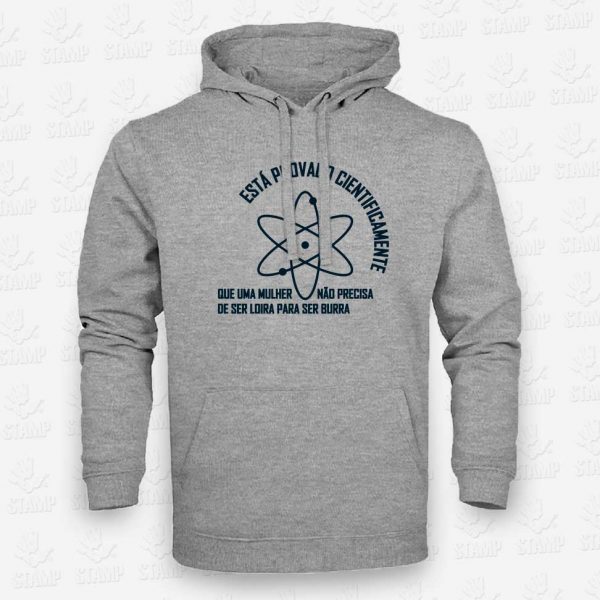 Hoodie Cientificamente Provado – STAMP – Loja Online de T-shirts