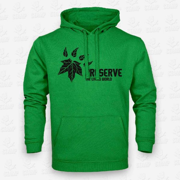Hoodie Criança Preserve the living world– STAMP – Loja Online de T-shirts