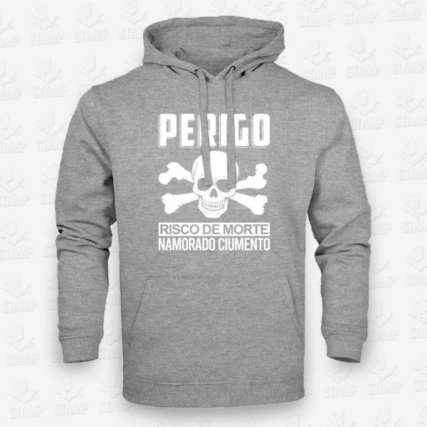 Hoodie Perigo Namorado Ciumento – STAMP – Loja Online de T-shirts