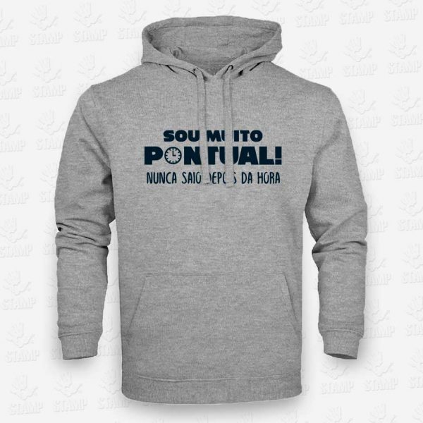 Hoodie Pontual – STAMP – Loja Online de T-shirts
