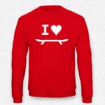 Sweatshirt Criança I love Skate – STAMP – Loja Online de T-shirts