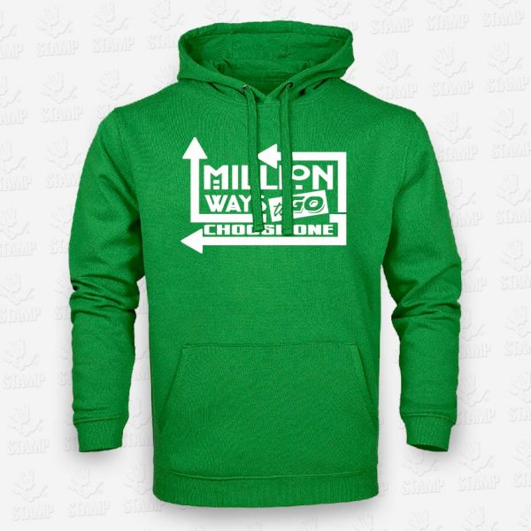 Hoodie Million ways to go – STAMP – Loja Online de T-Shirts